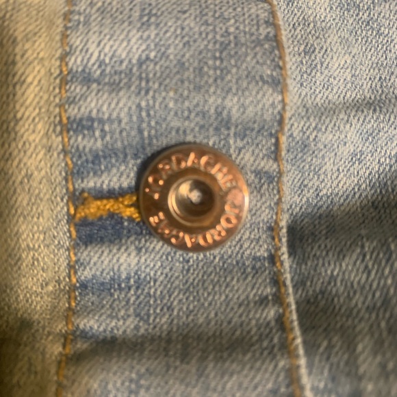 Denim Sleeveless Kids Vest with Button Closure - Picture 4 of 4